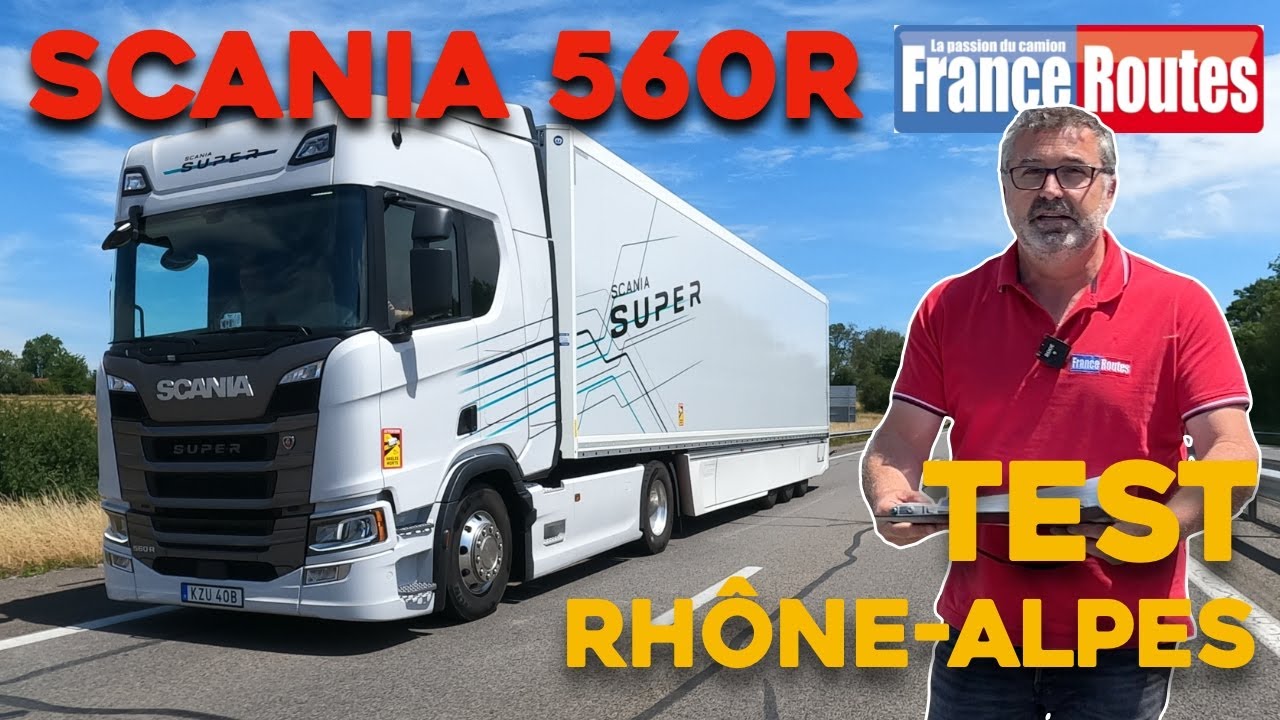 Essai camion Scania 560 R, &eacute;conome et confortable