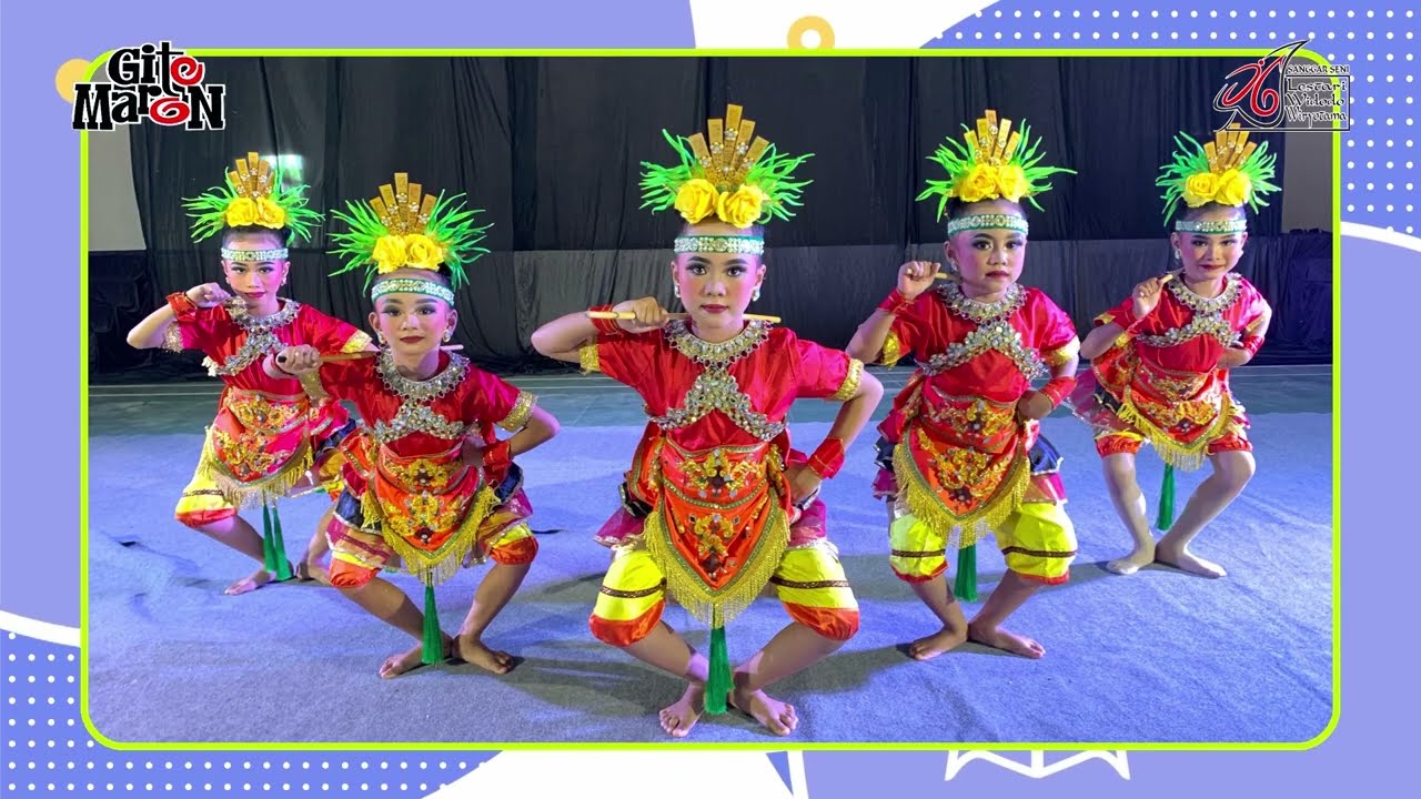 TARI UJUNG ALIT_LESTARI WIDODO WIRYOTAMA_GITOMARON LOMBA TARI_PANGGUNG EKSPRESI ANAK INDONESIA'24