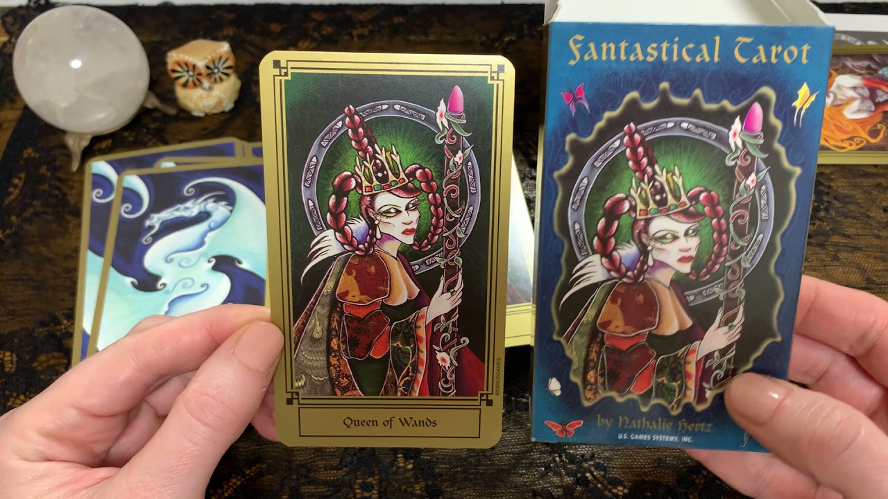 Обзор колоды  «Фантастическое Таро»✨🧛‍♀️✨ “Fantastical Tarot”  by Nathalie Herts.