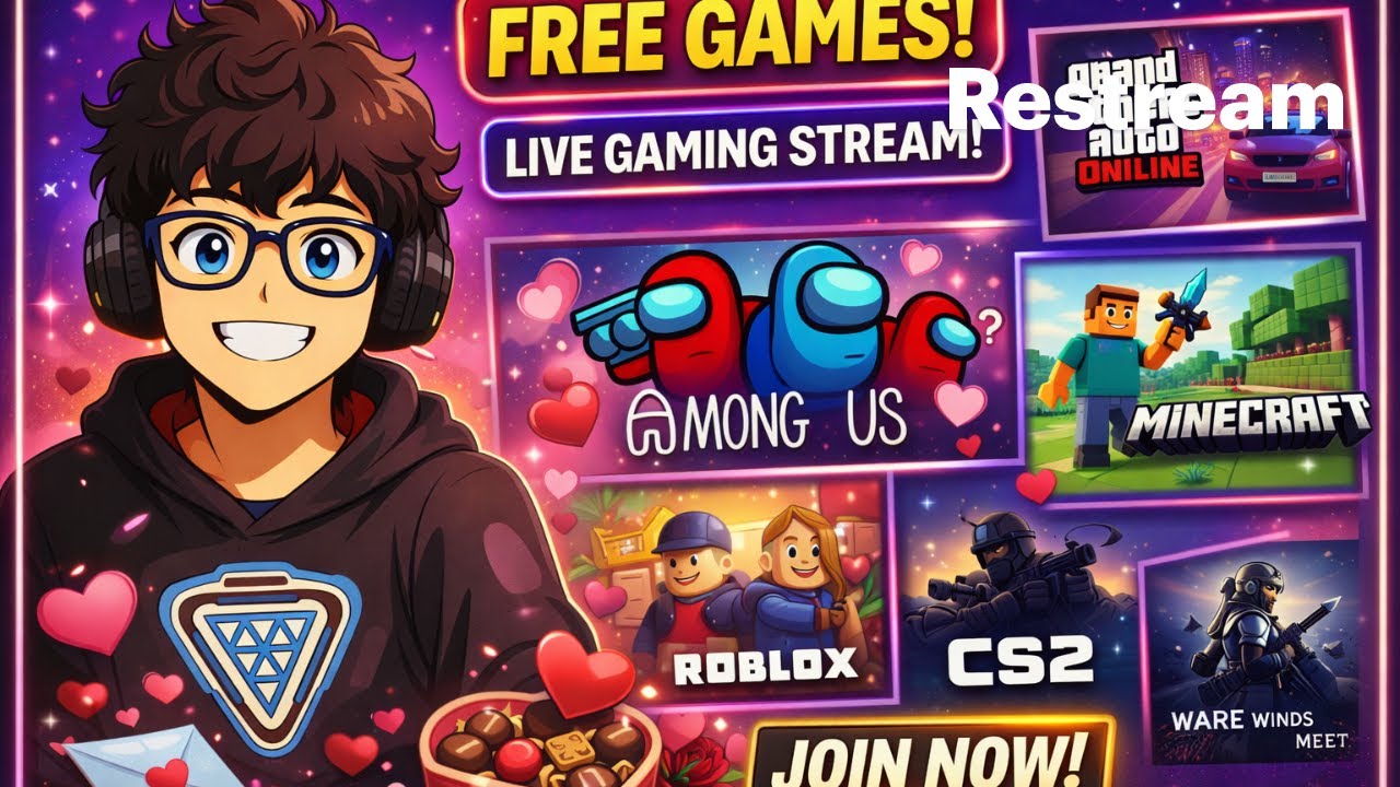 💥 Games Challenge – Live Stream!