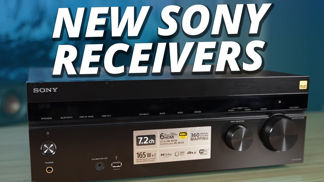 НОВЫЕ ресиверы Sony! STR-AN1000 — ресиверы догоняют саундбары