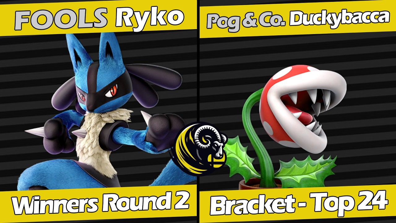 QuitYourFriendlies 67 Winners Round 2 - Ryko (Lucario) vs Duckybacca (Piranha Plant)