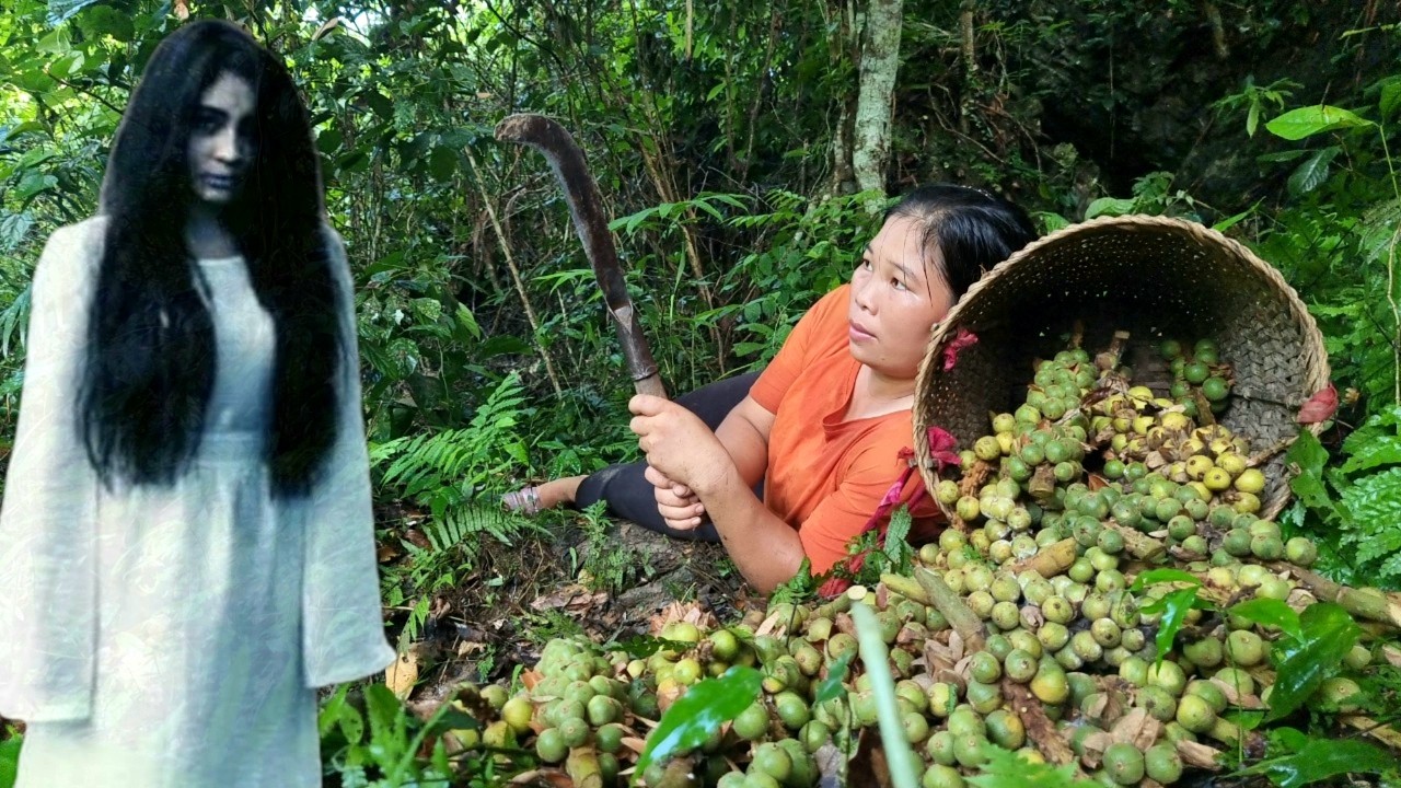 TIMELAPSE: 120 Days of living in danger in the forest - Building a new life | Nhim single mom