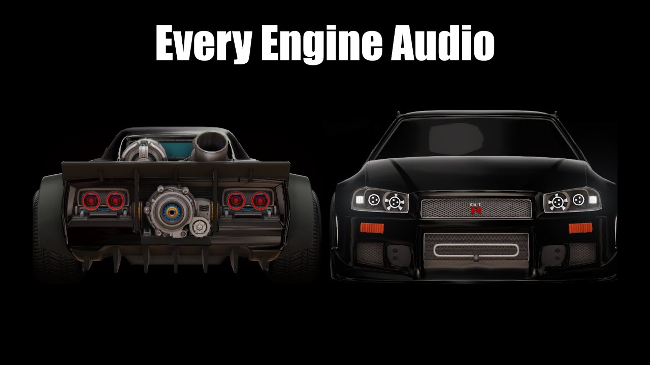 Every Rocket League Engine Audio (Season 2 list... maybe?)
