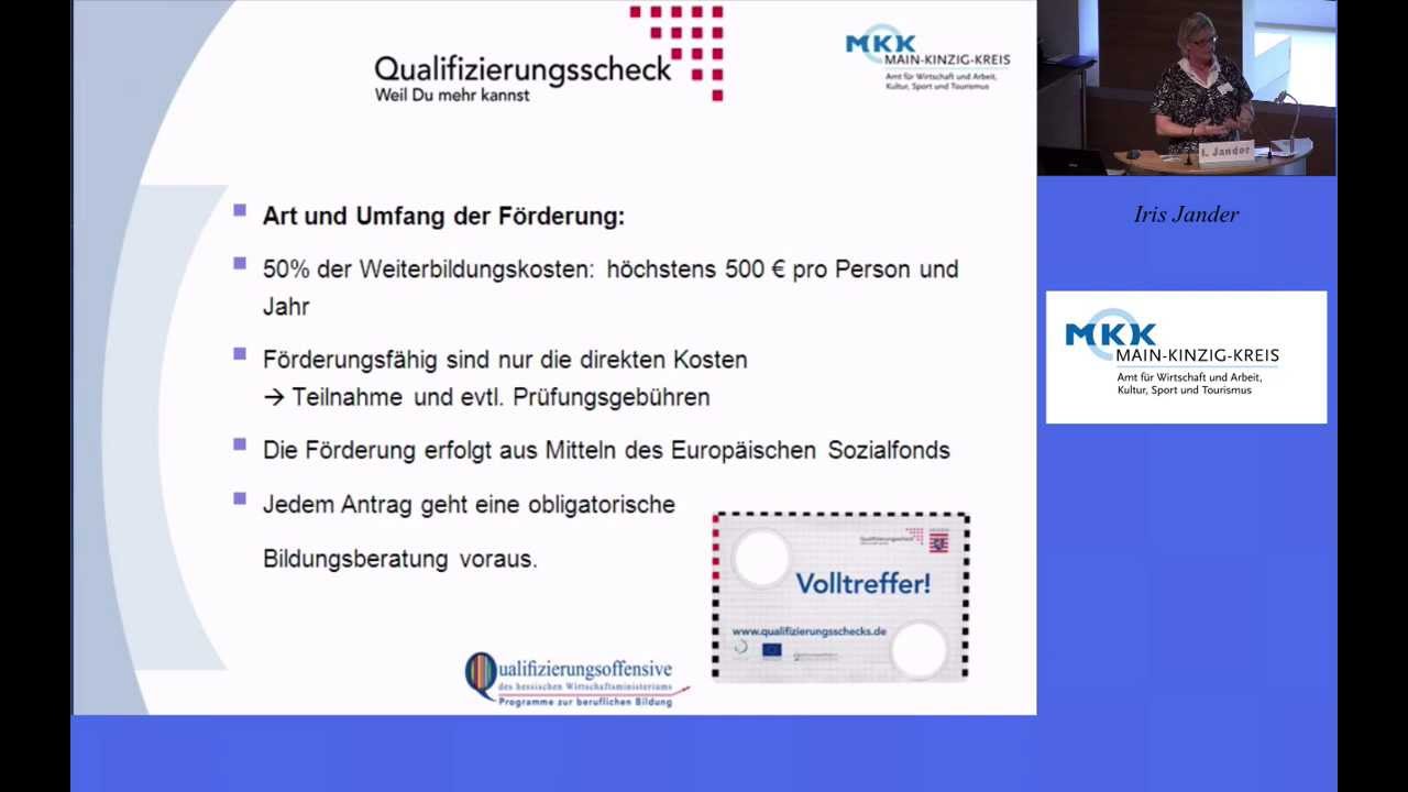 Erstes Treffen der Wirtschaftsf&ouml;rderer 19.06.2013 - Vortrag Iris Jander