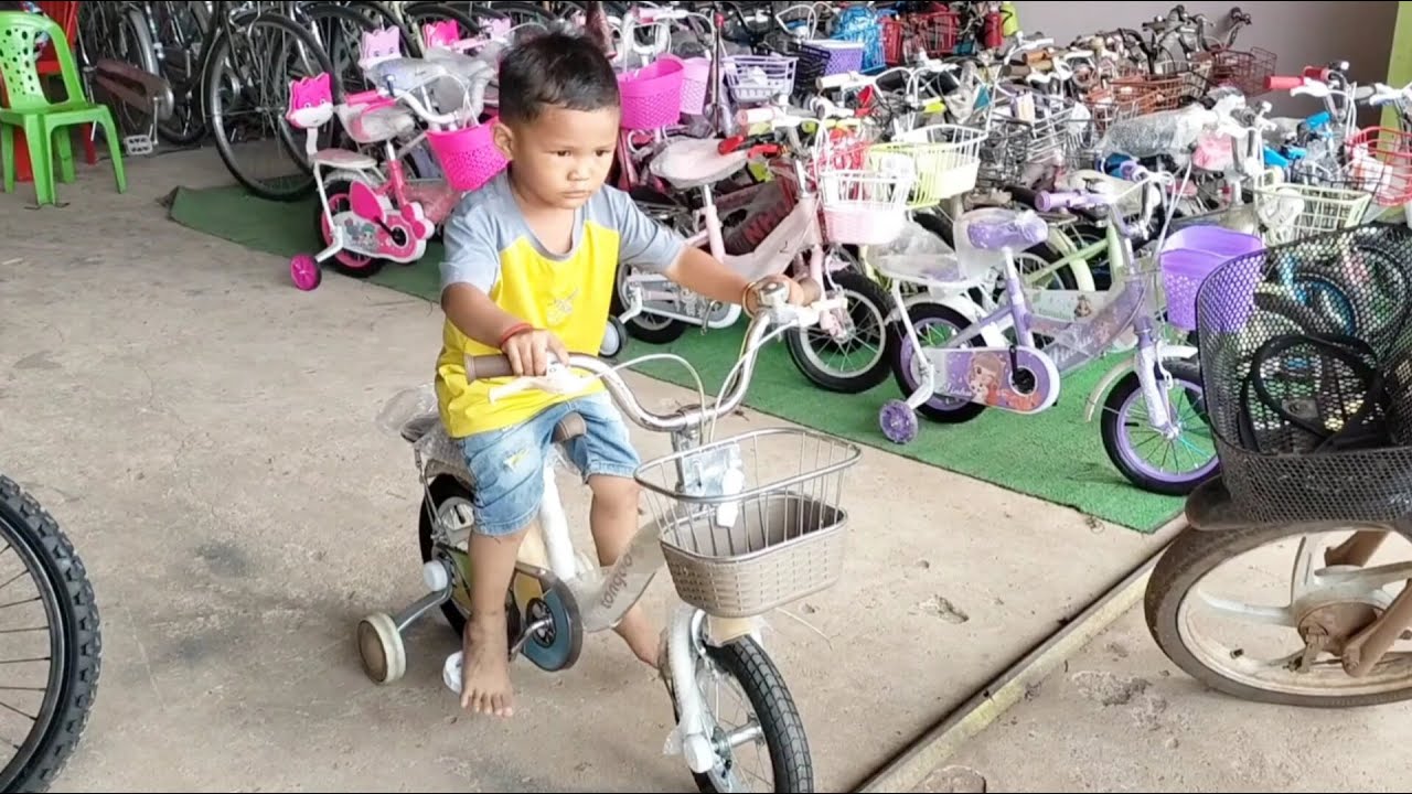 Bicycle for Kids 2025 | Cute Little Rider's First Test  |Perfect First Ride For Kids.