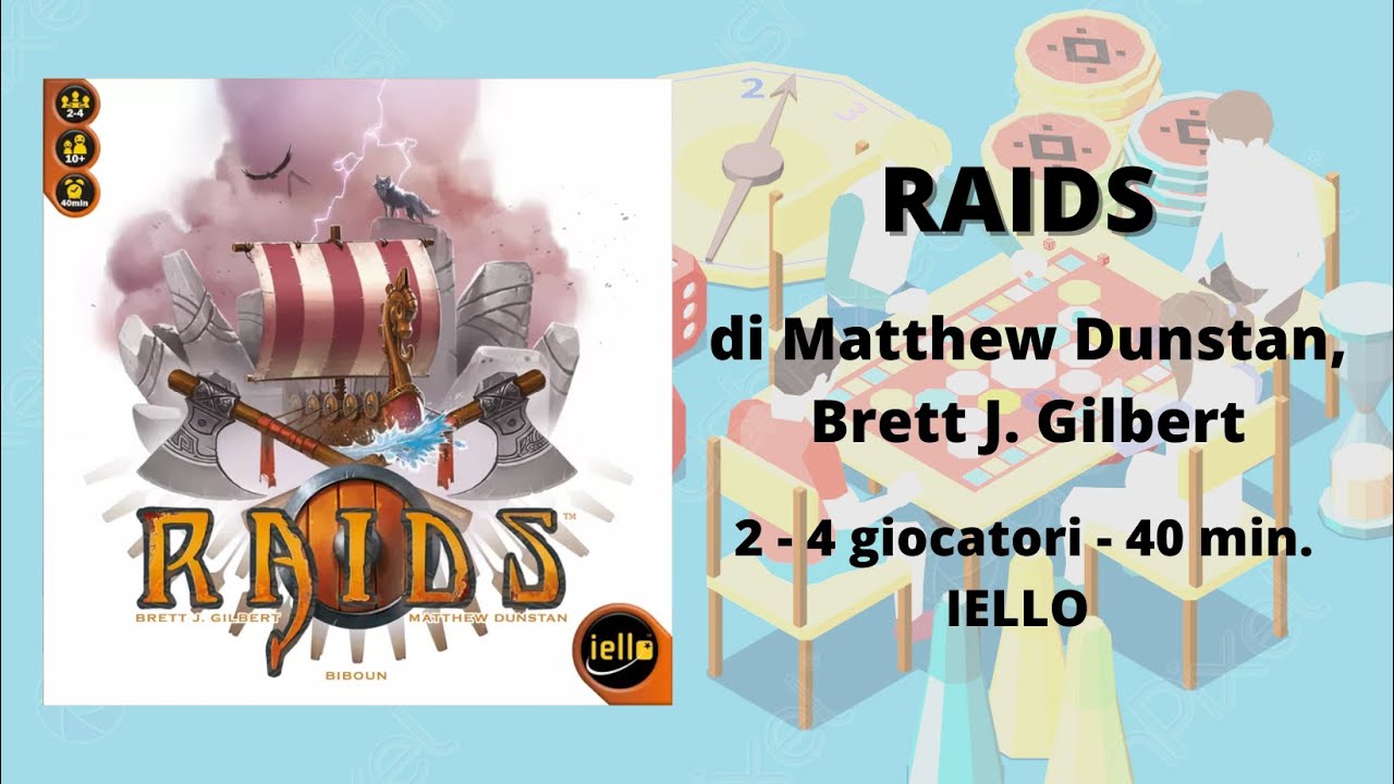 Raids (gioco da tavolo) - Tutorial italiano