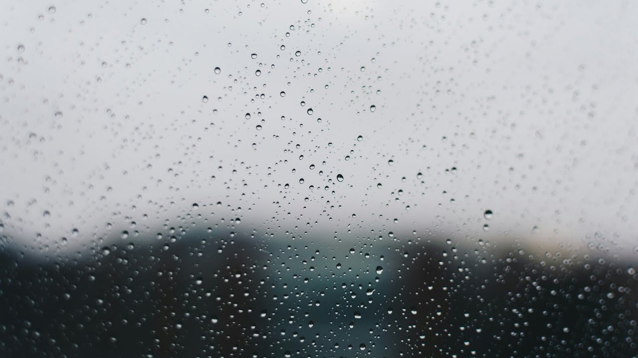 Rain Falling Outside to Relax