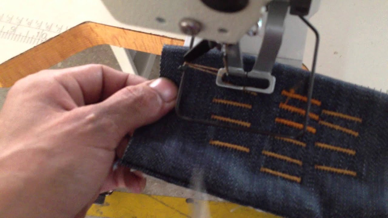 Electronic direct drive lockstitch bar tacker