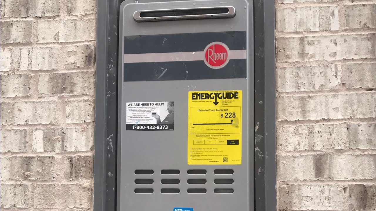 Fix water leak in Rheem Tankless Water Heater after freeze. DIY Repairs