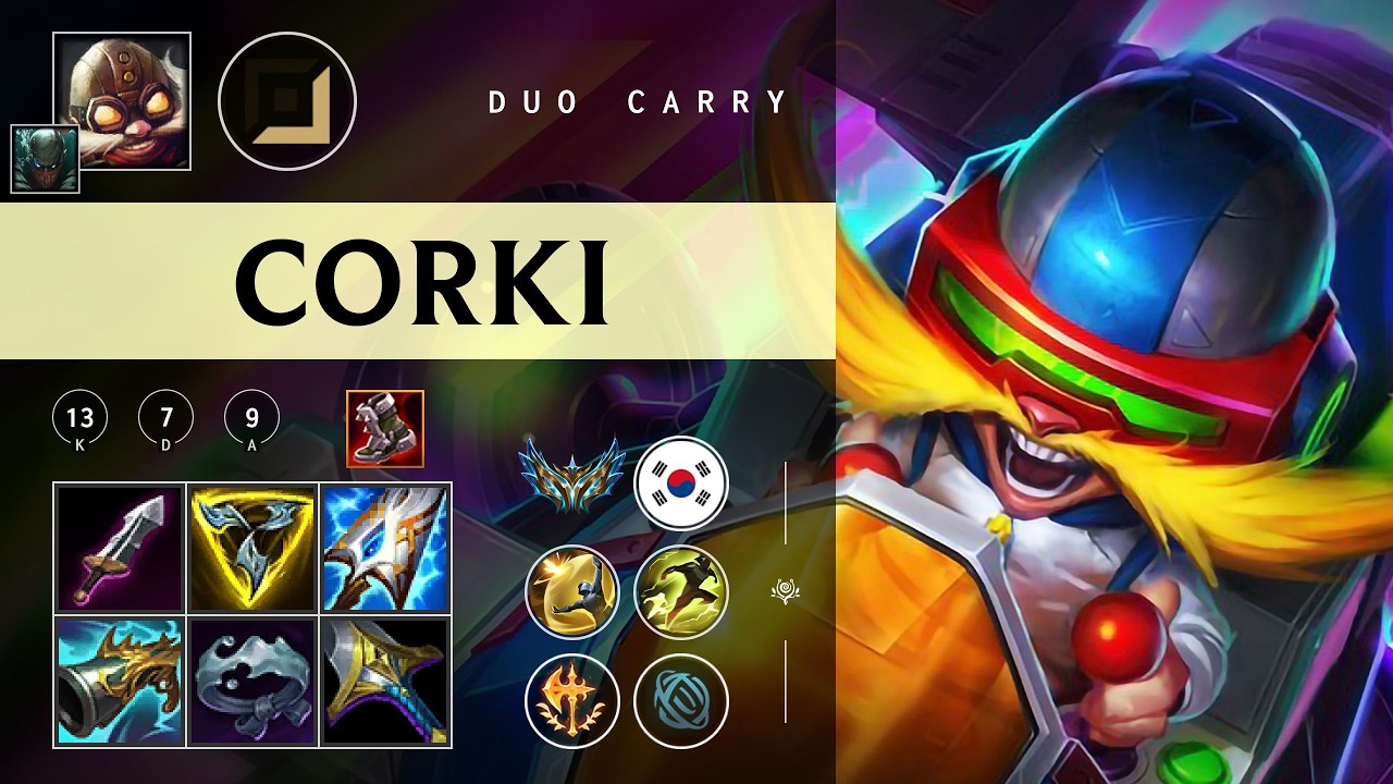 Corki ADC vs Yunara - KR Challenger Patch 26.05