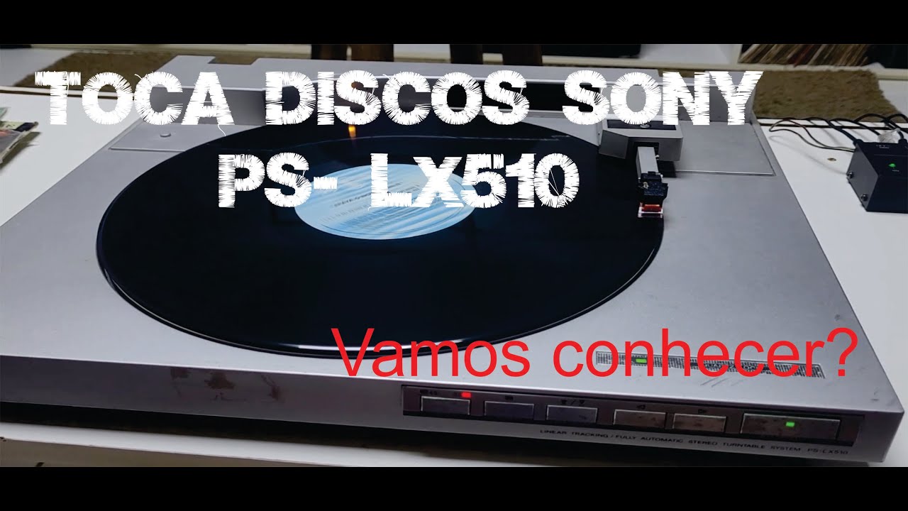 toca discos sony ps lx510
