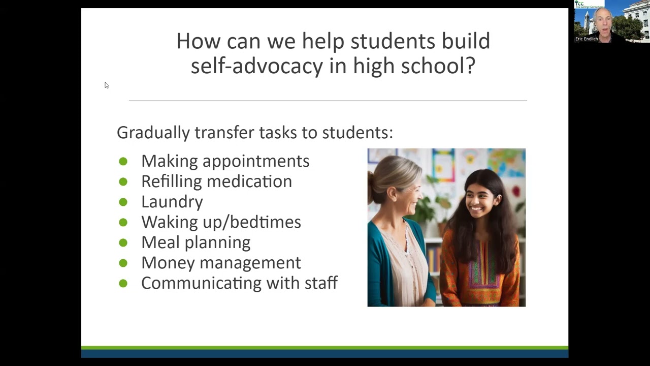 College Readiness & Transition for Neurodivergent Students