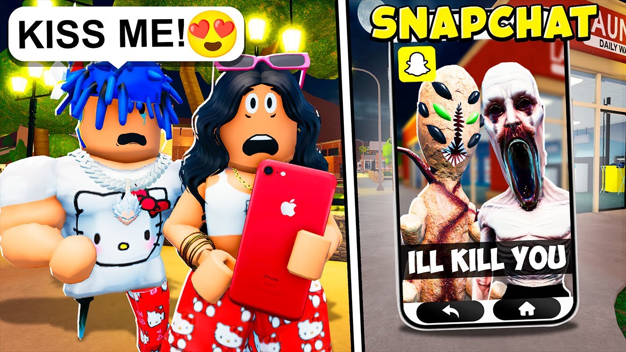 SCP TROLL CREEPY ODERS WITH BOYFRIEND In SNAPCHAT.. (Brookhaven RP🏡)