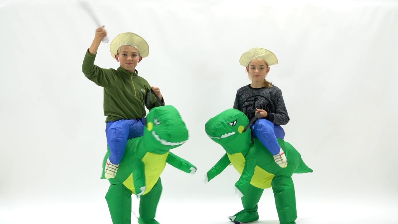 Bodysocks Inflatable Kids Dinosaur Costume