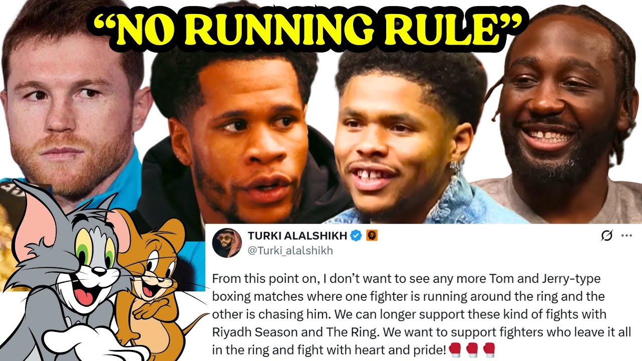 Stop Running: Turki bans Black American style boxing calls it 
