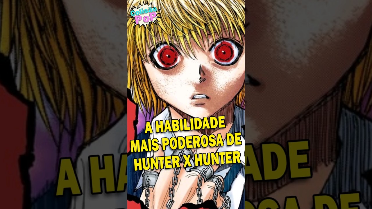 O Poder Supremo de Kurapika Invenc&iacute;vel em Hunter x Hunter #hunterxhunter #shorts #anime