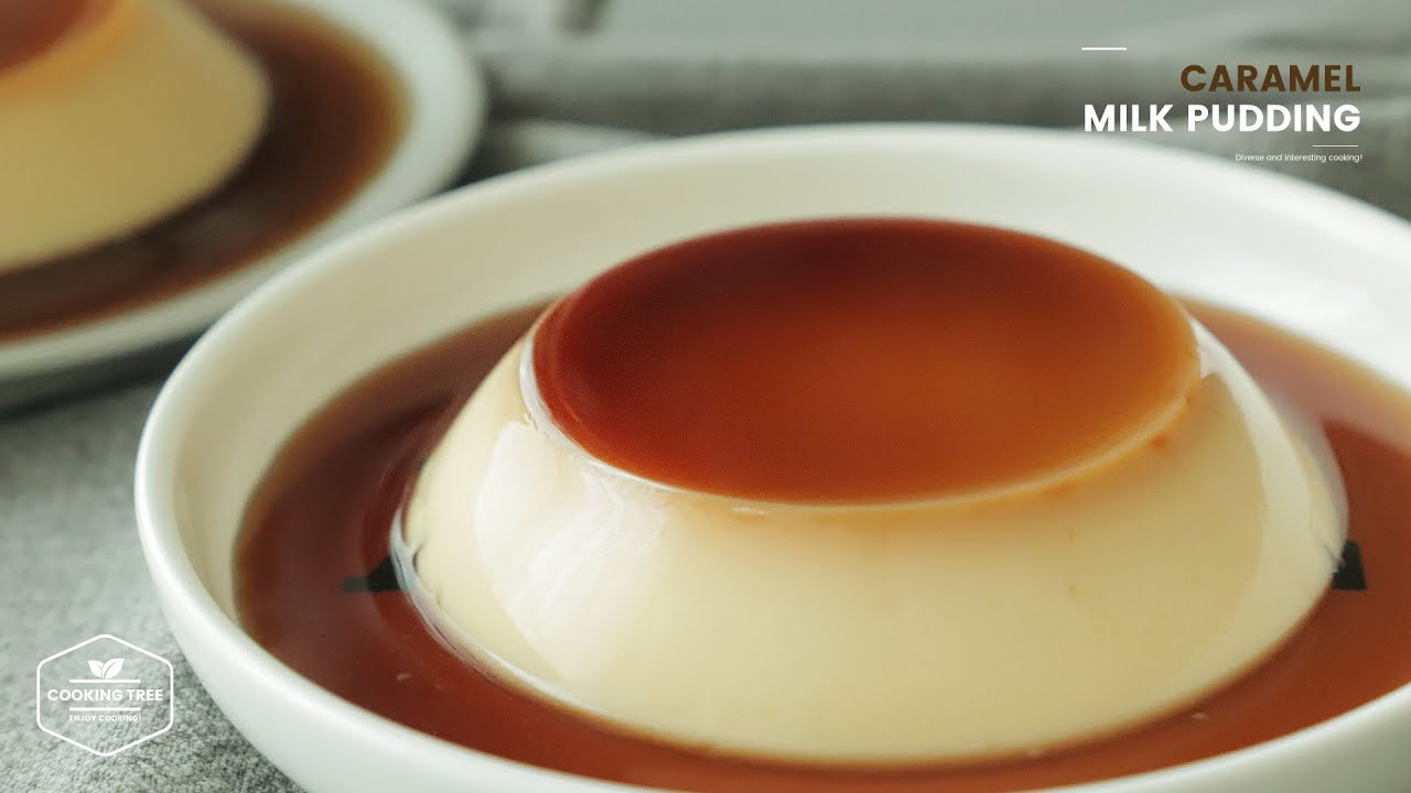카라멜 우유 푸딩 만들기 : Caramel Milk Pudding Recipe | Cooking tree