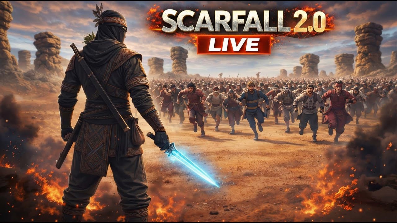 💀 Whole Army Rushed Me… BIG MISTAKE! | SCARFALL 2.0 LIVE