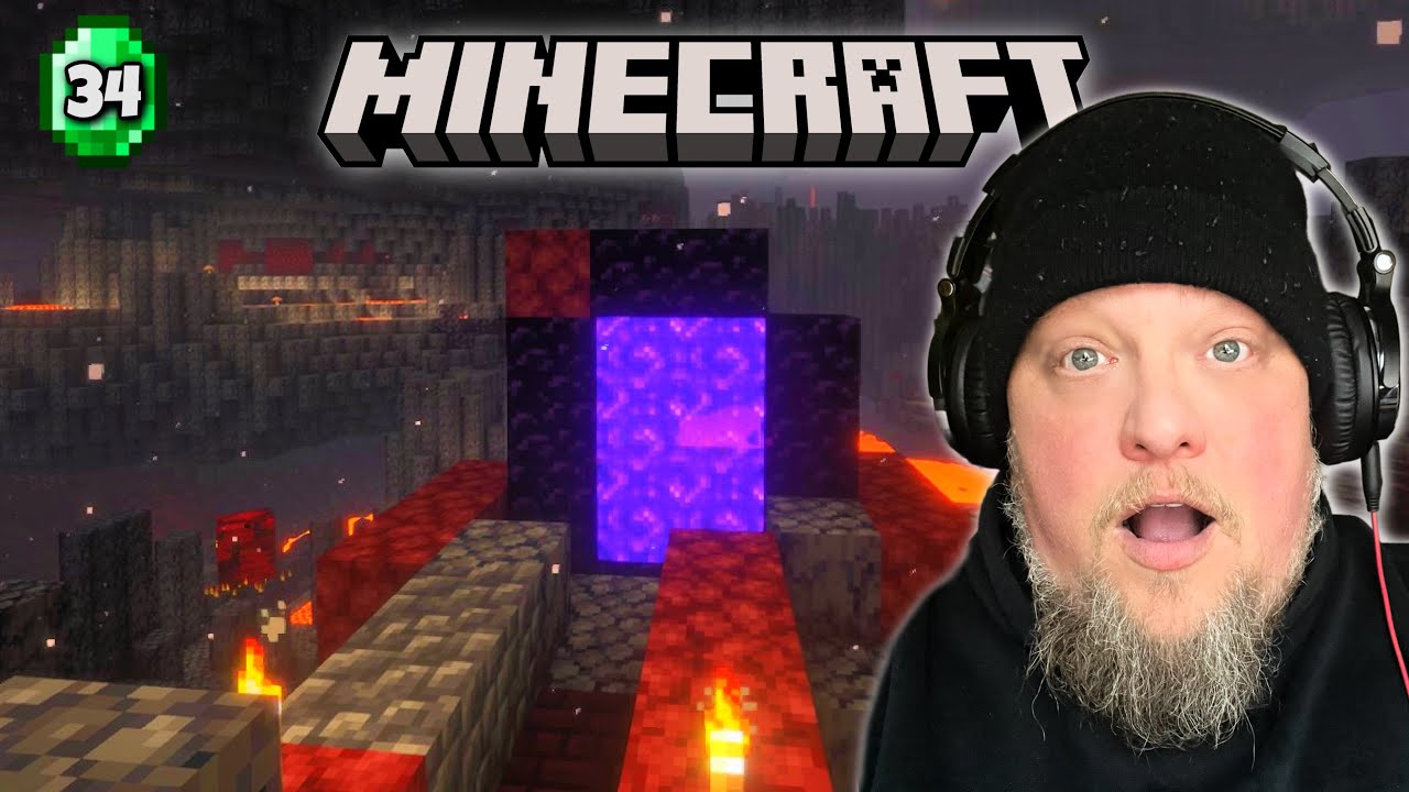 I Open a Second Nether Portal&hellip; and End Up Far from Home - Minecraft Survival Series (34)