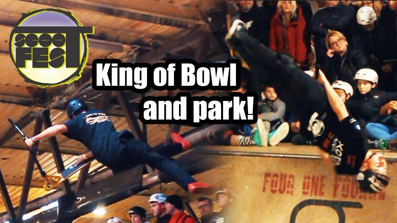 SCOOT FEST 2017 - KING OF BOWL AND PARK COMP HIGHLIGHTS!