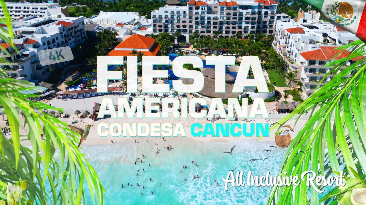 Full Resort Tour at Fiesta Americana Condesa Cancun All Inclusive | Cancun, Quintana Roo, Mexico!