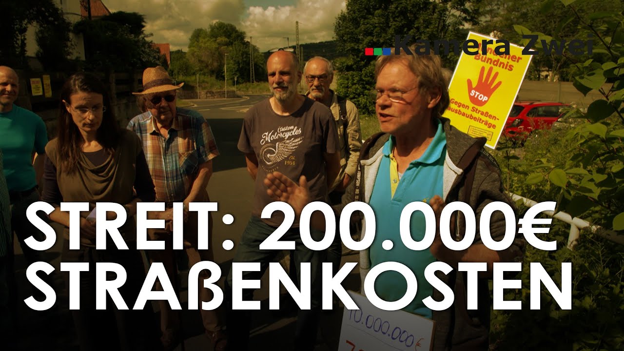 Bis zu 200.000 Euro für jeden Anlieger: Straßenausbaubeiträge treiben in den Ruin | Kamera Zwei