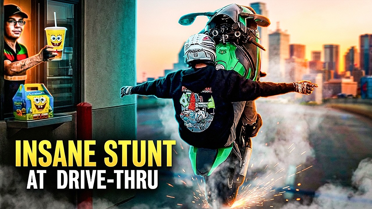 I Rode To Get a Krabby Patty Meal on My S1000rr in Dallas! (#HoodEats Eps. 94)