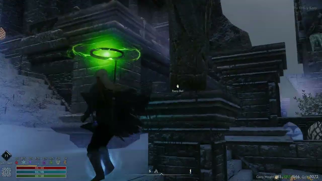 Pure Mage Lorerim vs. Ebony Warrior