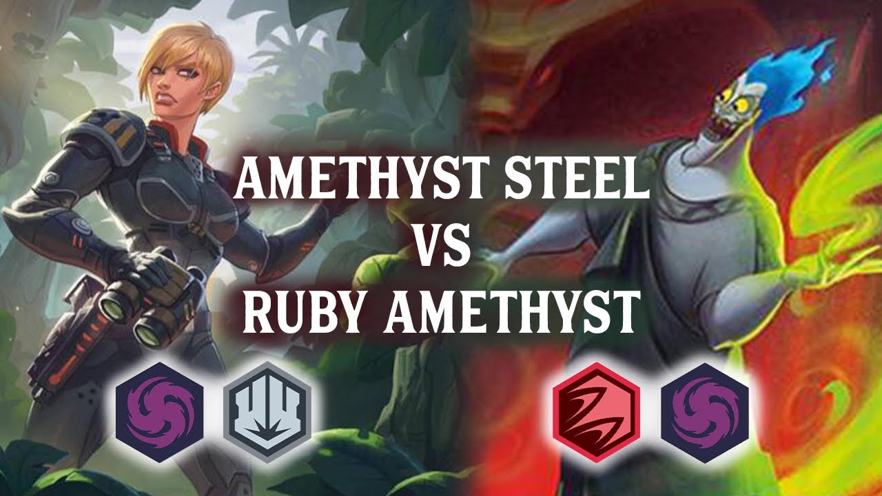 Lorcana Fabled Live Gameplay: Purple Steel Midrange vs. Red Purple Shark 