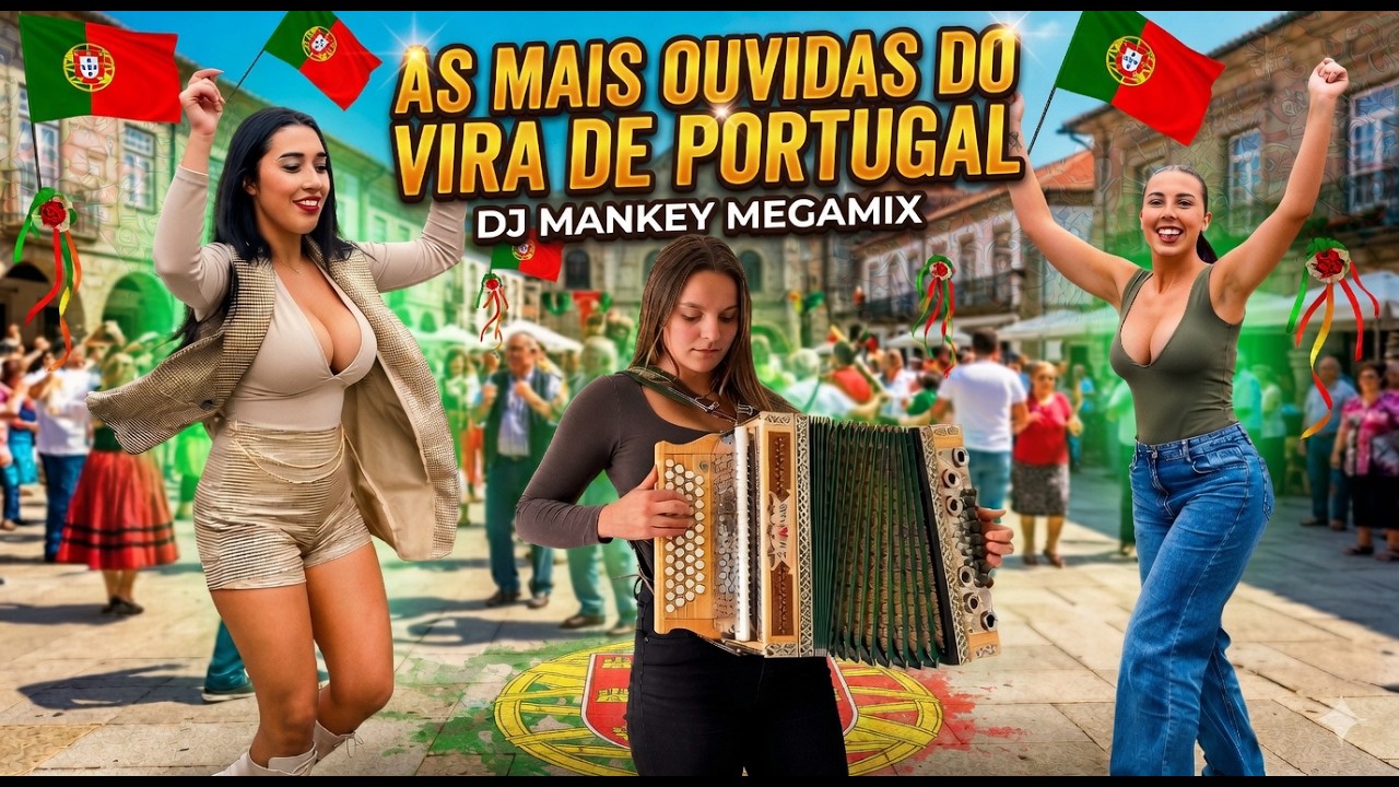 As Mais Ouvidas do Folclore Vira de Portugal 2026 Megamix by DJ MANKEY 🇵🇹 Melhor M&uacute;sica Portuguesa