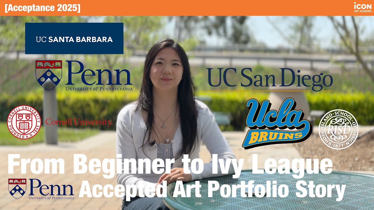 [Acceptance 2025] From Beginner to IVY League | UPenn Accepted Art Portfolio Story