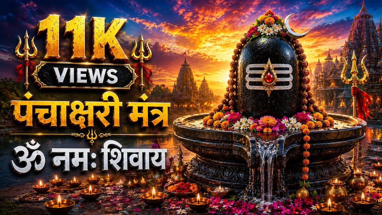 महाशिवरात्रि स्पेशल 🔱ॐ नमः शिवाय 30 मिनट शक्तिशाली जाप | पंचाक्षरी मंत्र