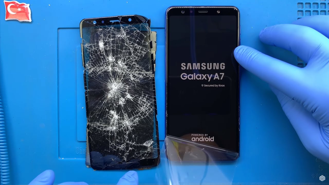 Samsung Galaxy A750 2018 Замена экрана