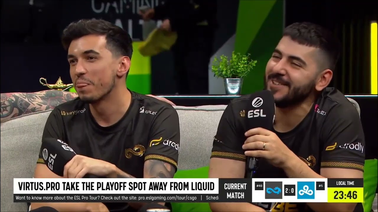Maj3r ve Woxic Cloud9 galibiyeti r&ouml;portajı
