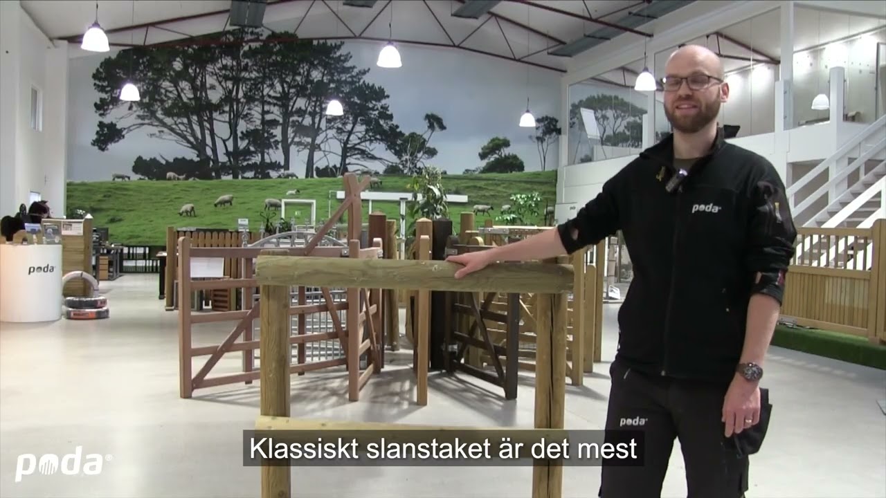 Klassiskt slanstaket för hästar | Poda Stängsel