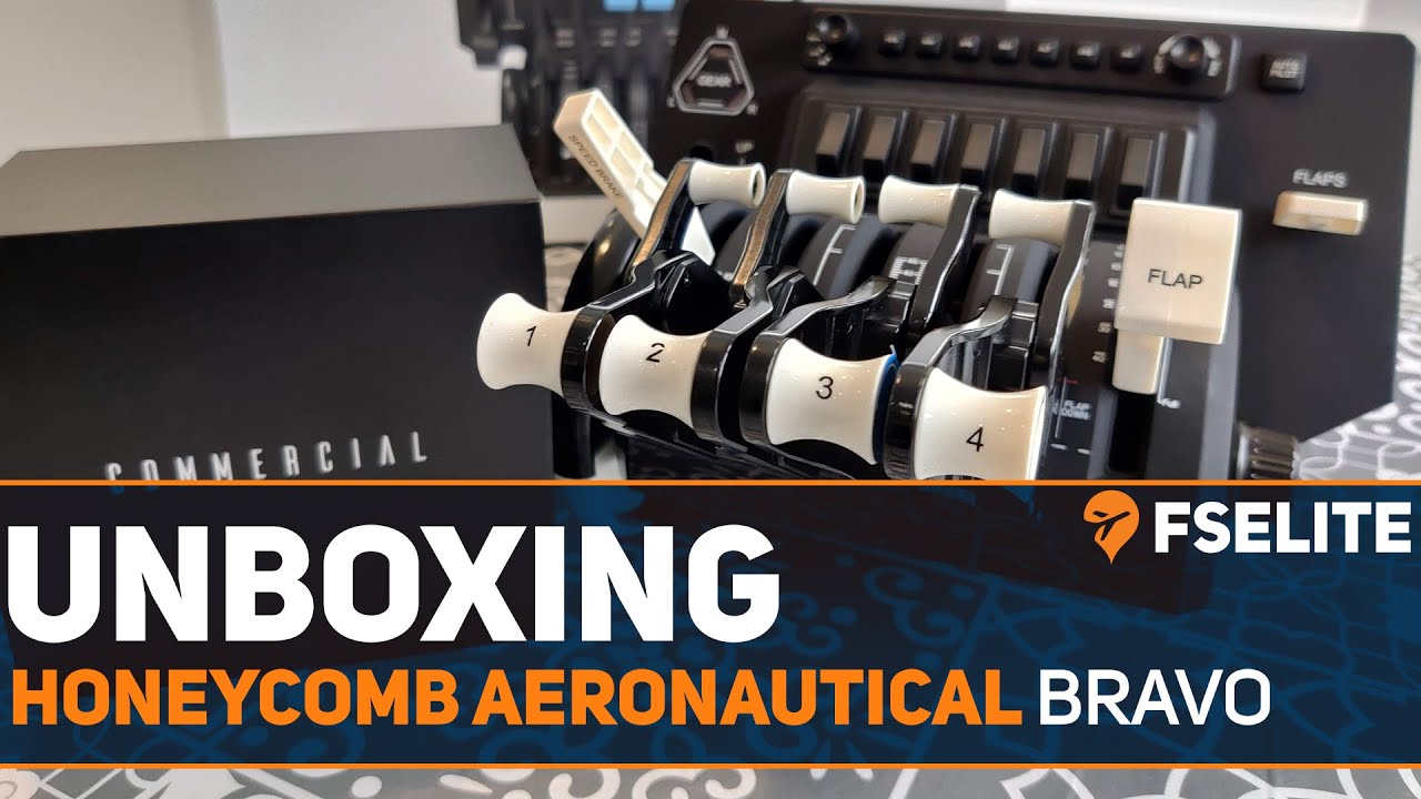 Распаковка квадранта дроссельной заслонки Bravo Honeycomb Aeronautical