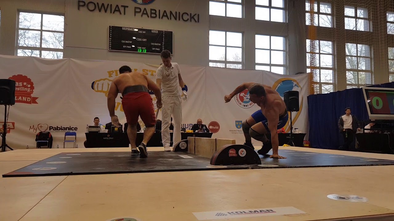 Mas-wrestling World Cup 2019, Men 105kg, Georgia vs Latvia