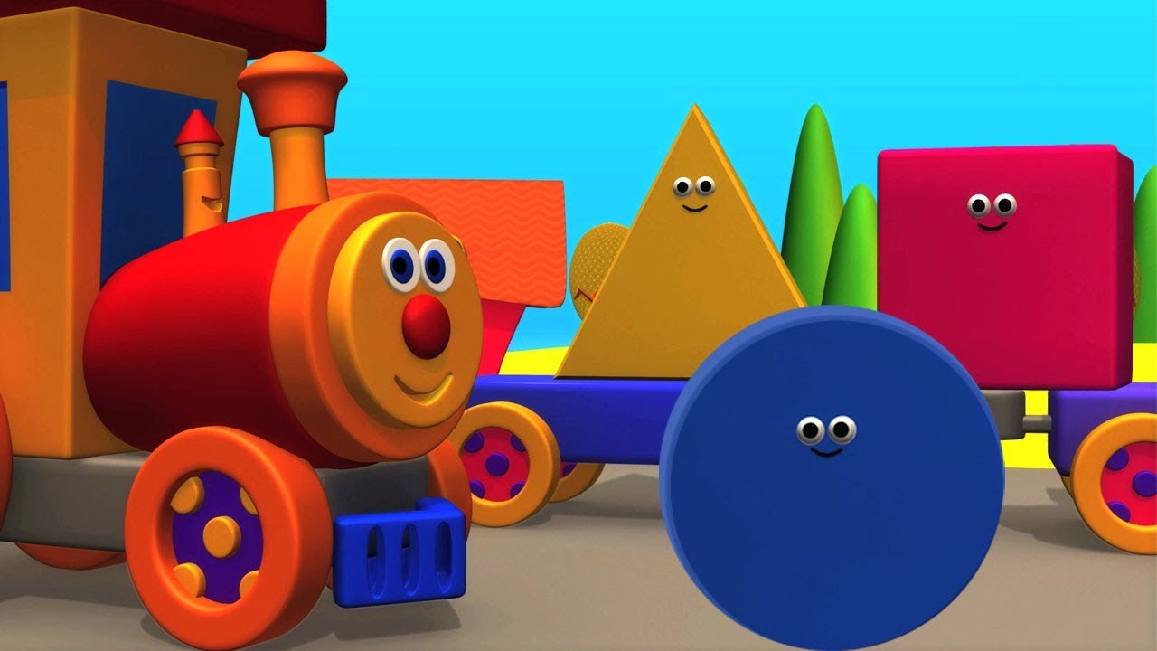 Ben Train Aventura com formas | Desenhos animados | vídeo educativo | Learn Shapes For Kids