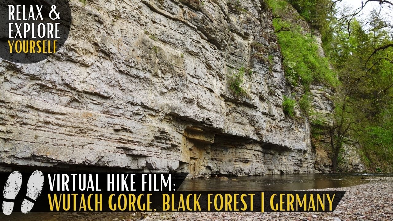Erlebe den Schwarzwald selbst [Virtual Hike Deutschland] - Wutachschlucht mit atmosphärischer Musik