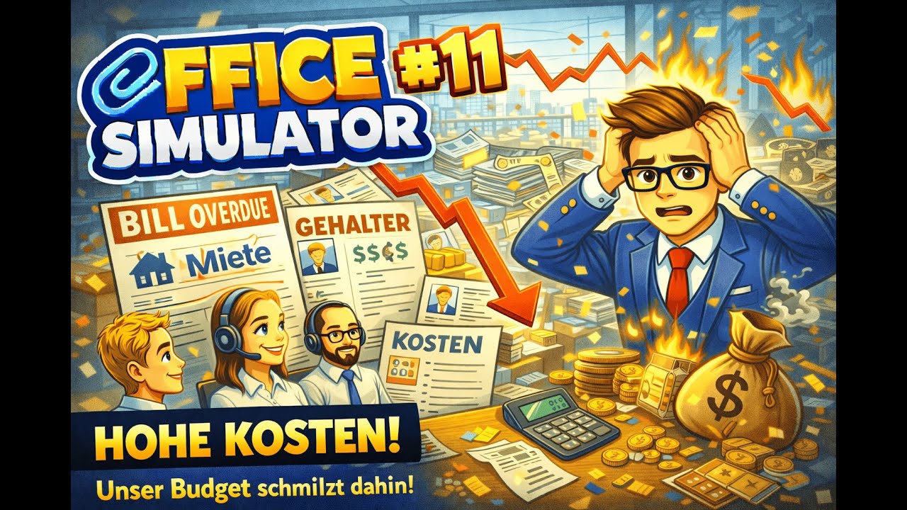 Office Simulator #011 – MIETE, GEHALT, KOSTEN KOSTEN KOSTEN