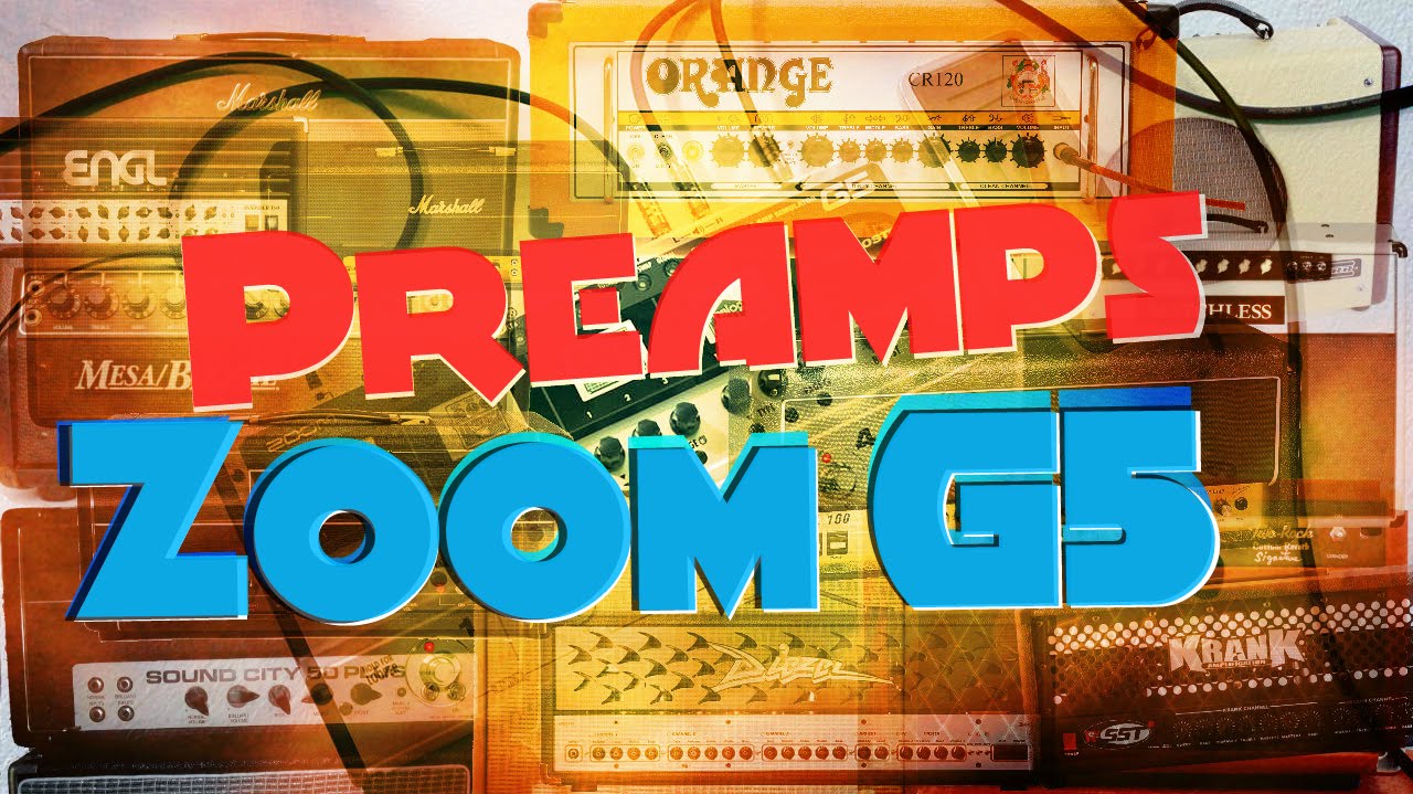 {Zoom G5} Todos os Amps | Alex Machado