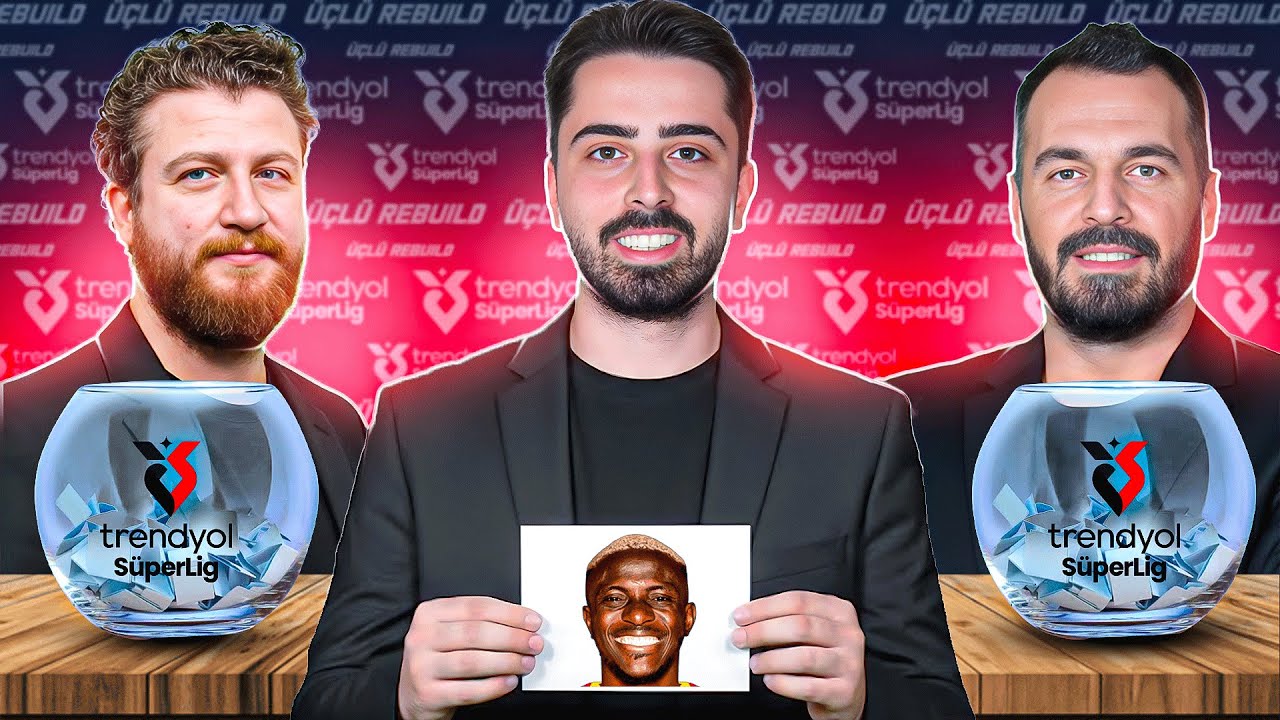 Yan Yana Kura Çekiyoruz... FC26 Üçlü Rebuild Ligi S4E3