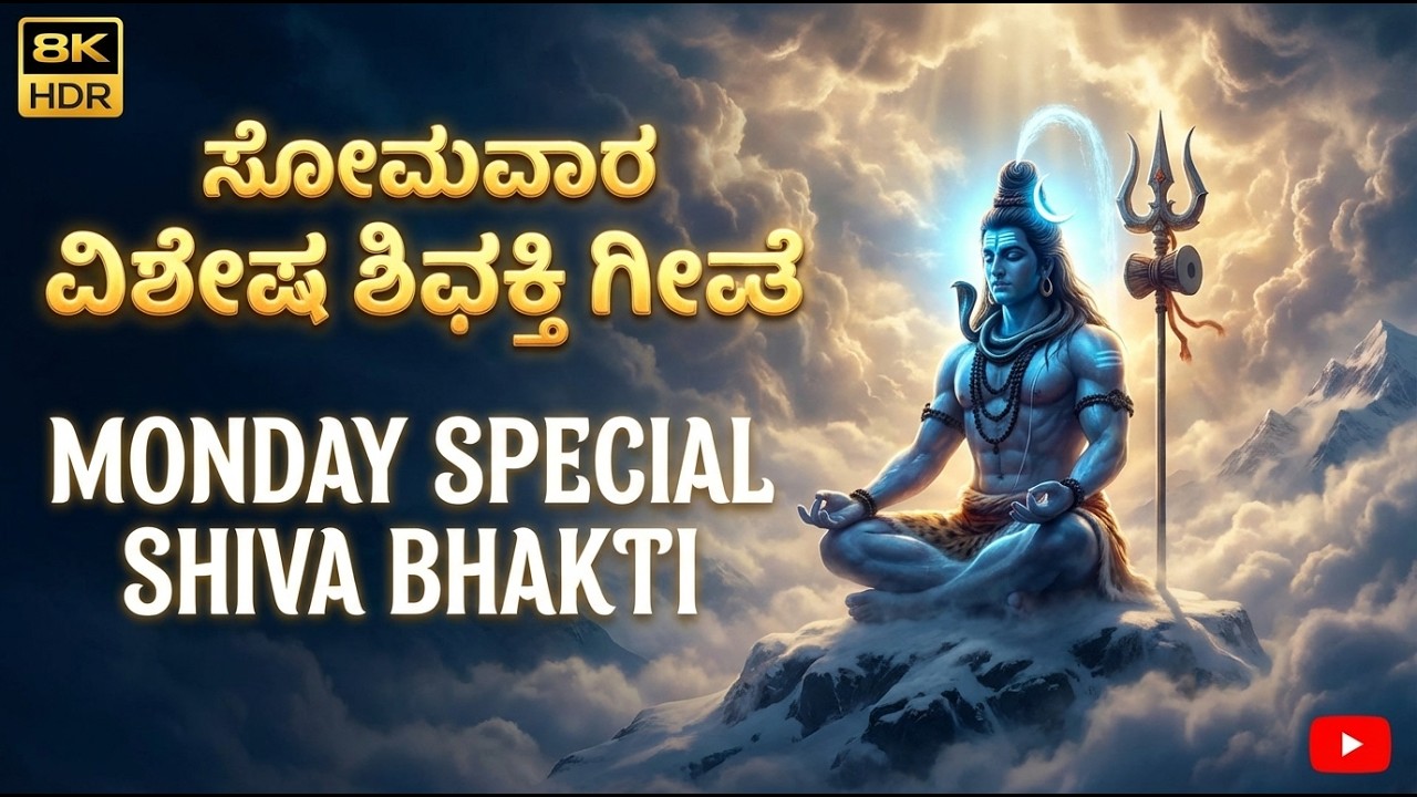 Shiva Bhakti Geethe | Powerful Shiva Mantra | 1 Hour Devotional Song