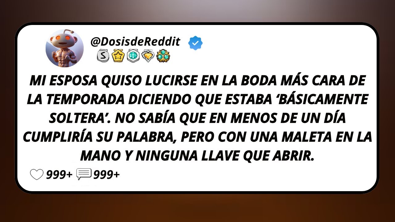 Mi Esposa Quiso Lucirse En La Boda Más Cara De La Temporada Diciendo Que Estaba ‘Básicamente...