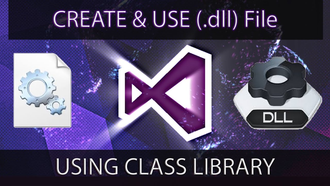 Как создавать и использовать файлы (.dll) в Visual Studio | Использование библиотеки классов