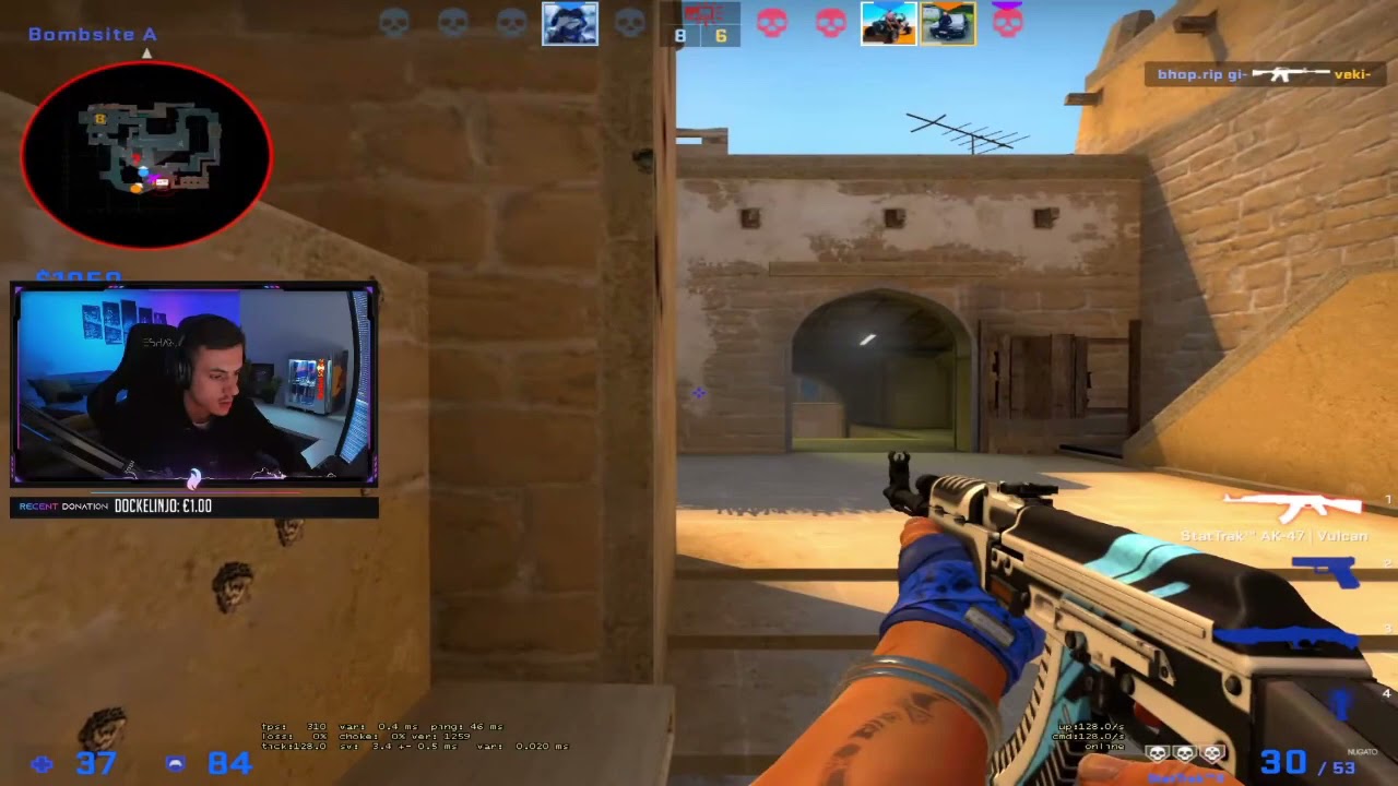 NUGATO VS GI *csgo popflash*