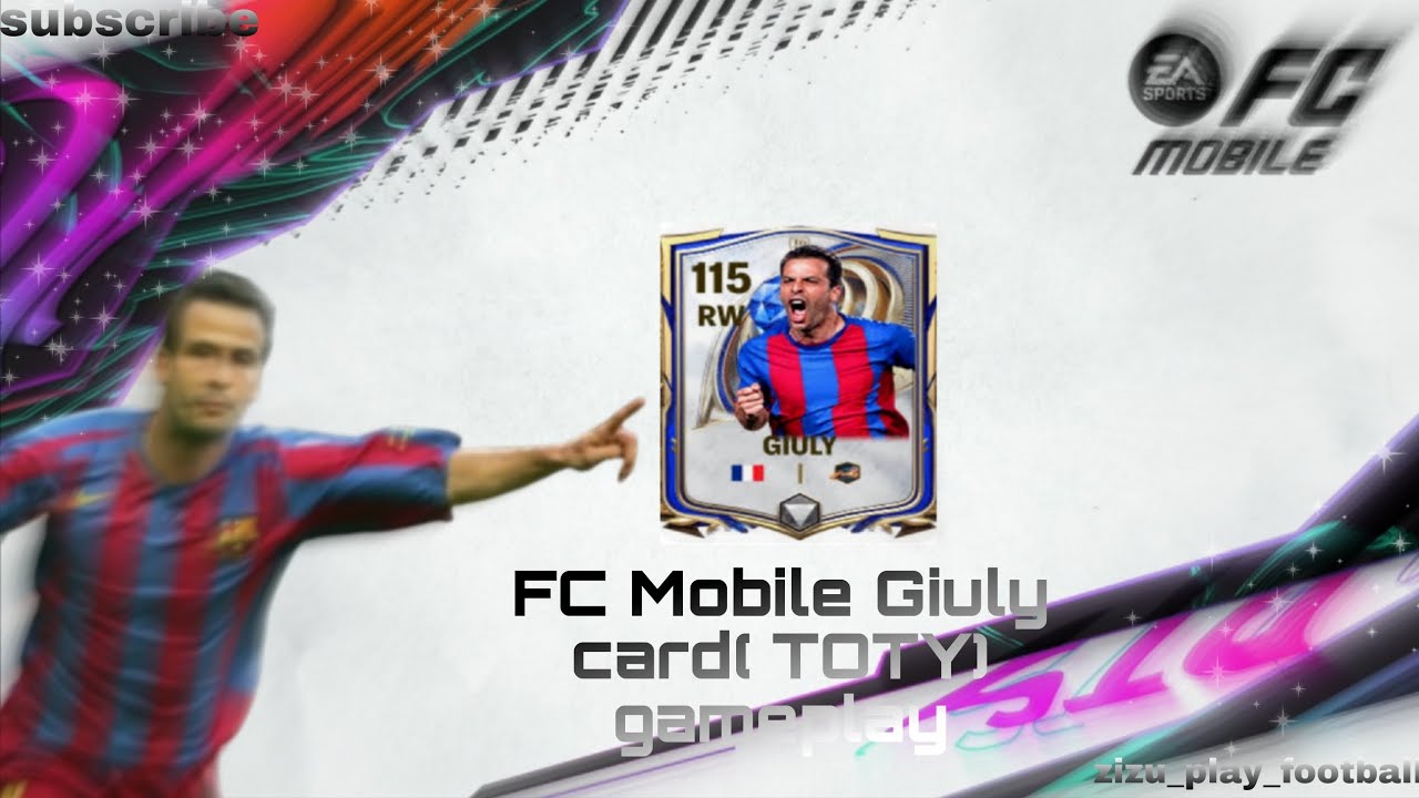 FC Mobile Giuly toty card gameplay #viral#fcmobile#giuly#phonk#gameplay