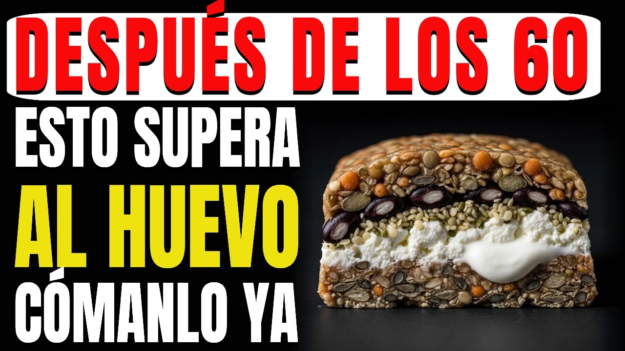 ¡Médicos Conmocionados! 6 Alimentos con Más Proteína que los Huevos Después de los 60