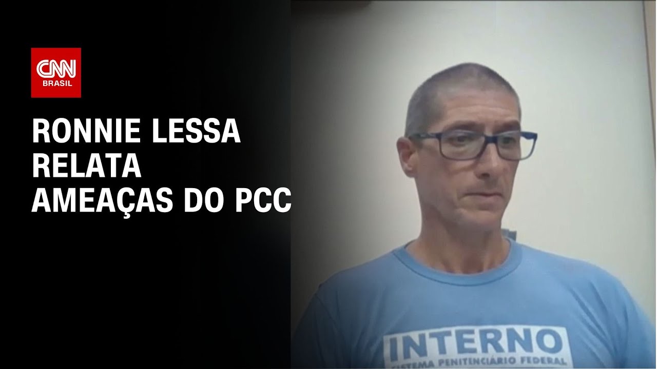Ronnie Lessa relata amea&ccedil;as do PCC | LIVE CNN